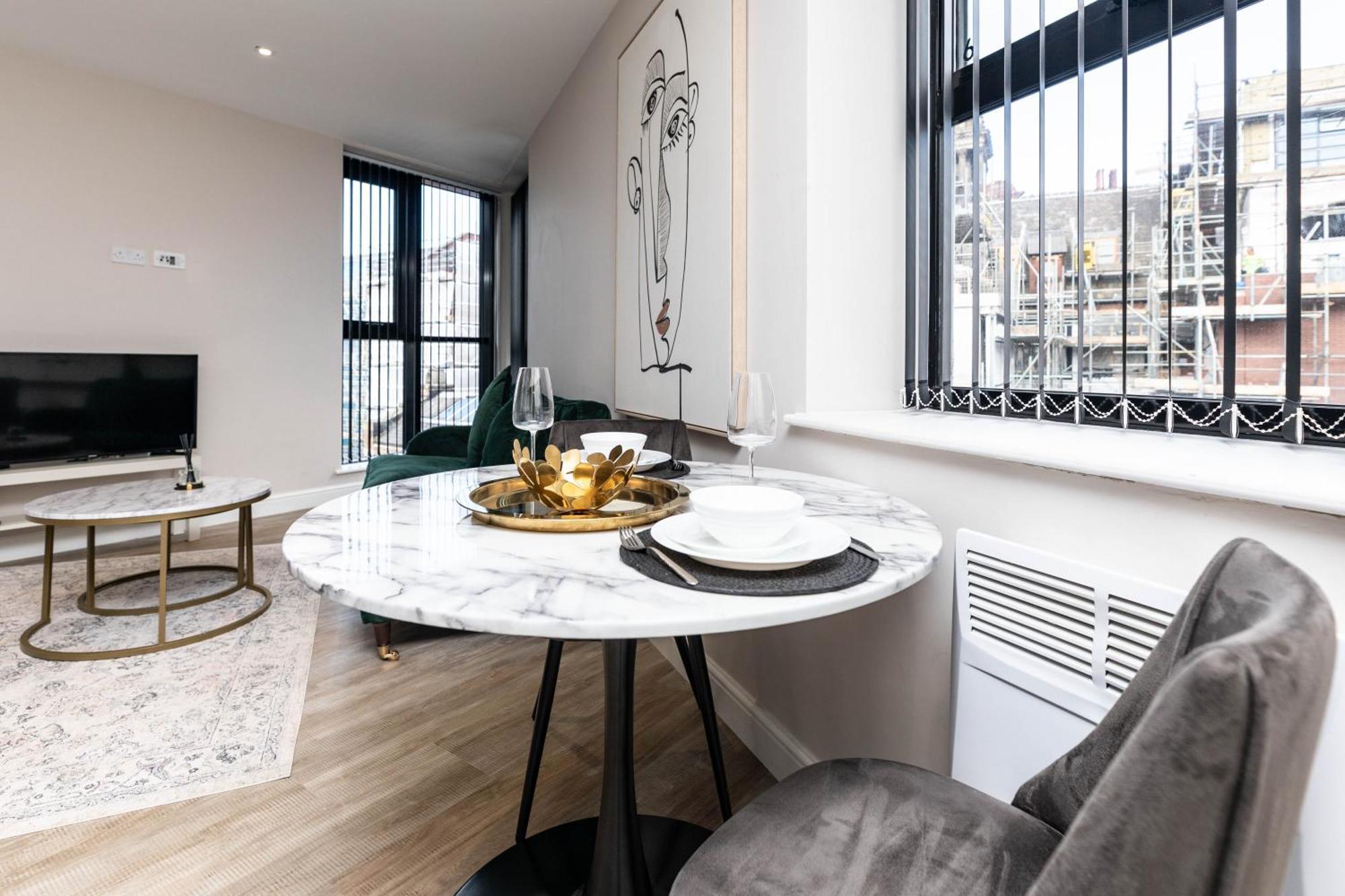 Modern 1Bed Flat In The Heart Of Leeds City Centre Екстер'єр фото